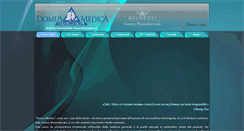 Desktop Screenshot of domusmedicabagnoli.it